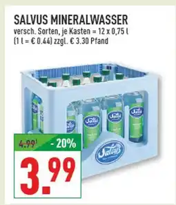Marktkauf Salvus mineralwasser Angebot