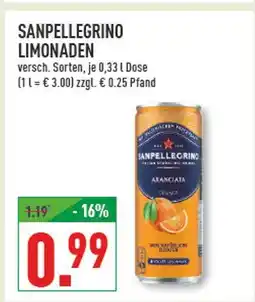 Marktkauf Sanpellegrino limonaden Angebot