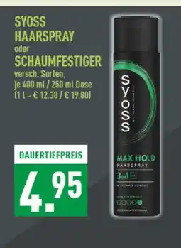 Marktkauf Syoss haarspray Angebot