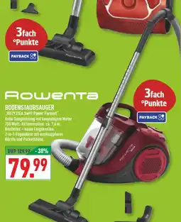 Marktkauf Rowenta bodenstaubsauger swift power parquet Angebot
