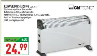 Marktkauf Clatronic konvektorheizung kh 3077 Angebot
