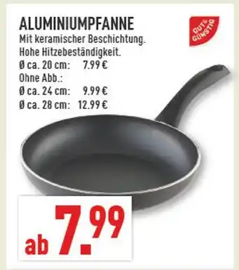 Marktkauf Aluminiumpfanne ø ca. 20 cm Angebot