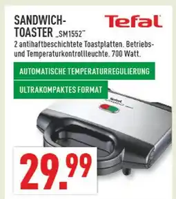 Marktkauf Tefal sandwich-toaster sm1552 Angebot
