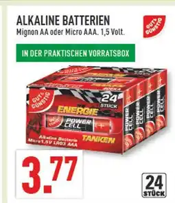 Marktkauf Gut & günstig alkaline batterien mignon aa Angebot