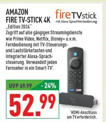 Marktkauf Amazon fire tv-stick 4k Angebot