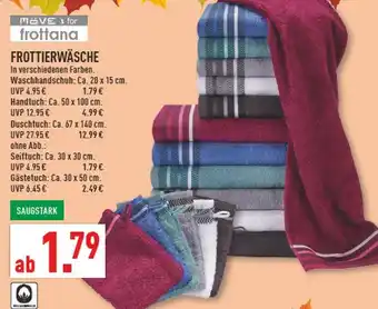 Marktkauf Move 1 for frottana waschhandschuh Angebot