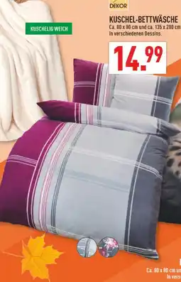 Marktkauf Dekor kuschel-bettwäsche Angebot