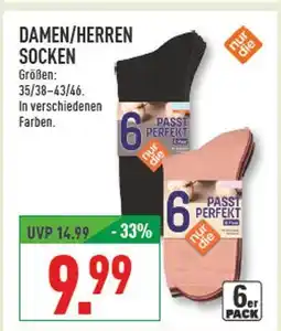 Marktkauf Nur die damen/herren socken Angebot