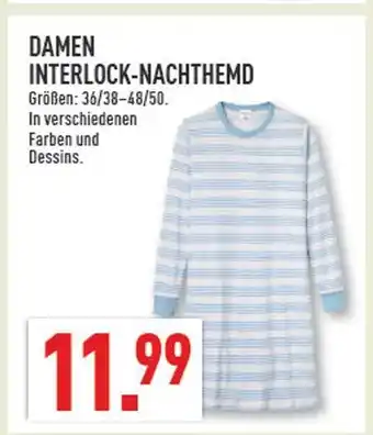 Marktkauf Damen interlock-nachthemd Angebot