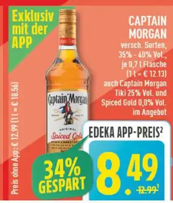 Marktkauf Captain morgan spiced gold Angebot
