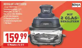 Marktkauf Ninja heißluft-fritteuse Angebot