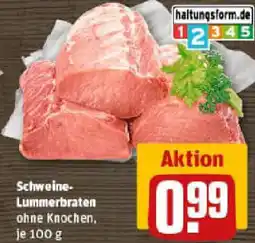 REWE Schweine- Lummerbraten Angebot
