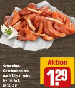 REWE Schweine- Geschnetzeltes Angebot