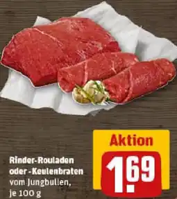 REWE Rinder-Rouladen oder -Keulenbraten Angebot