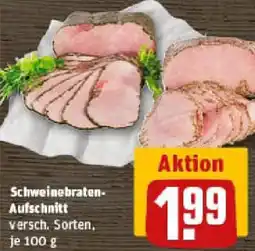 REWE Schweinebraten- Aufschnitt Angebot