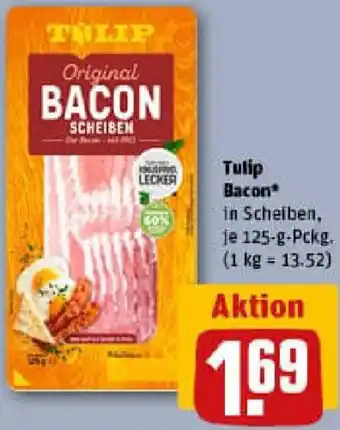 REWE Tulip Bacon Angebot