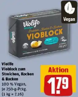 REWE Violife Vioblock zum Streichen, Kochen & Backen Angebot