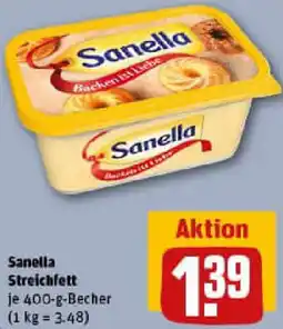 REWE Sanella Streichfett Angebot