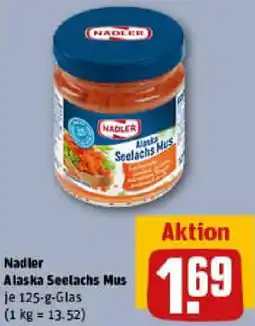 REWE Nadler Alaska Seelachs Mus Angebot
