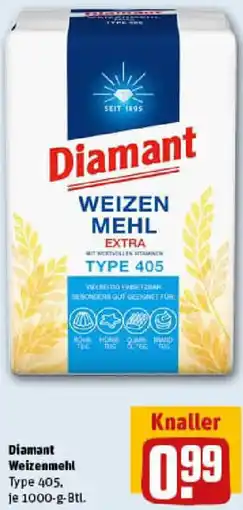 REWE Diamant Weizenmehl Angebot