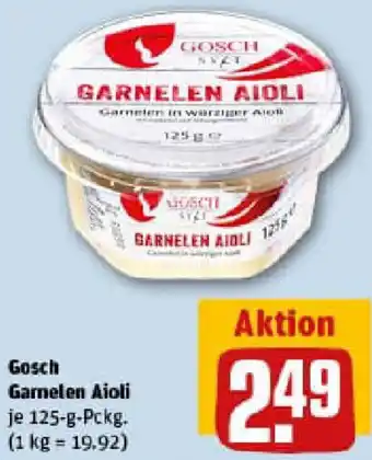 REWE Gosch Garnelen Aioli Angebot