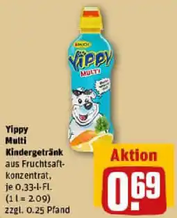 REWE Yippy Multi Kindergetränk Angebot