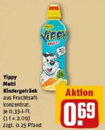 REWE Yippy Multi Kindergetränk Angebot