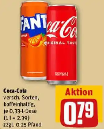 REWE Coca-Cola Angebot