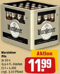 REWE Warsteiner Pils Angebot