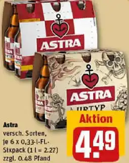REWE Astra Angebot