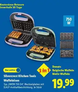 Lidl Silvercrest Kitchen Tools Waffeleisen Angebot
