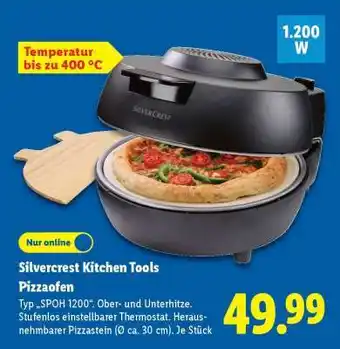Lidl Silvercrest Kitchen Tools Pizzaofen Angebot