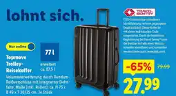 Lidl Topmove Trolley-Reisekoffer Angebot