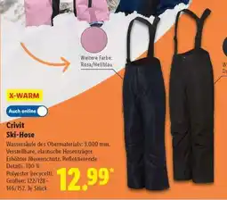 Lidl Crivit Ski-Hose Angebot
