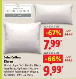 Lidl JOHN COTTON Kissen Angebot