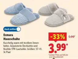 Lidl Esmara Hausschuhe Angebot