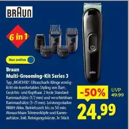 Lidl Braun Multi-Grooming-Kit Series 3 Angebot