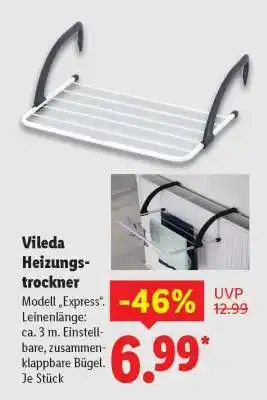 Lidl Vileda Heizungstrockner Angebot