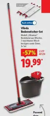 Lidl Vileda Bodenwischer-Set Angebot