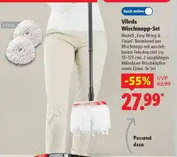 Lidl Vileda Wischmopp-Set Angebot
