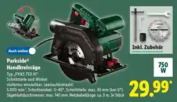Lidl PARKSIDE Handkreissäge Angebot