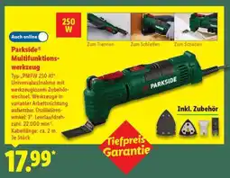 Lidl PARKSIDE Multifunktionswerkzeug Angebot