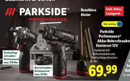 Lidl Parkside Performance Akku-Bohrschrauber Starterset 12V Angebot