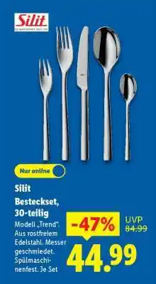 Lidl Silit Besteckset, 30-teilig Angebot