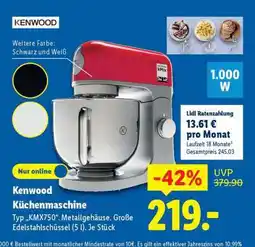 Lidl KENWOOD Küchenmaschine Angebot