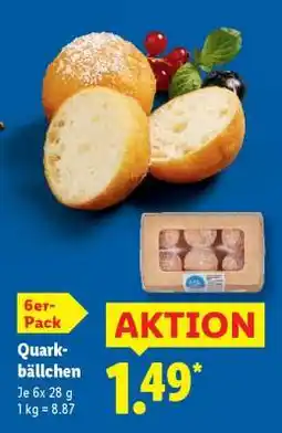 Lidl Quarkbällchen Angebot