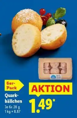 Lidl Quarkbällchen Angebot