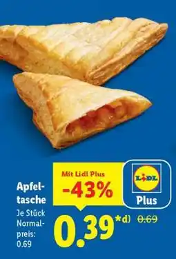Lidl Apfeltasche Angebot