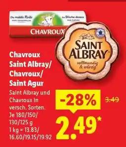 Lidl Chavroux Saint Albray/Chavroux/Saint Agur Angebot