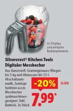 Lidl Silvercrest Kitchen Tools Digitaler Messbecher Angebot